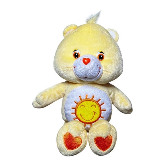 Vintage Care Bear, Yellow Sunshine, 2003, Excellent Clean Condition, Toys, Plush - Picture 1 of 3